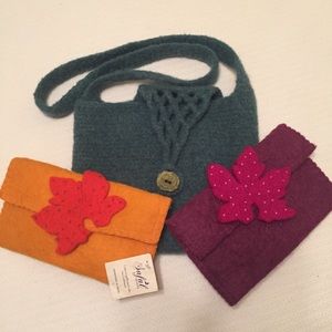 Sagan Crafts Handmade in Nepal Set of 3 Bags